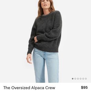 Everlane Oversized Alpaca Crew